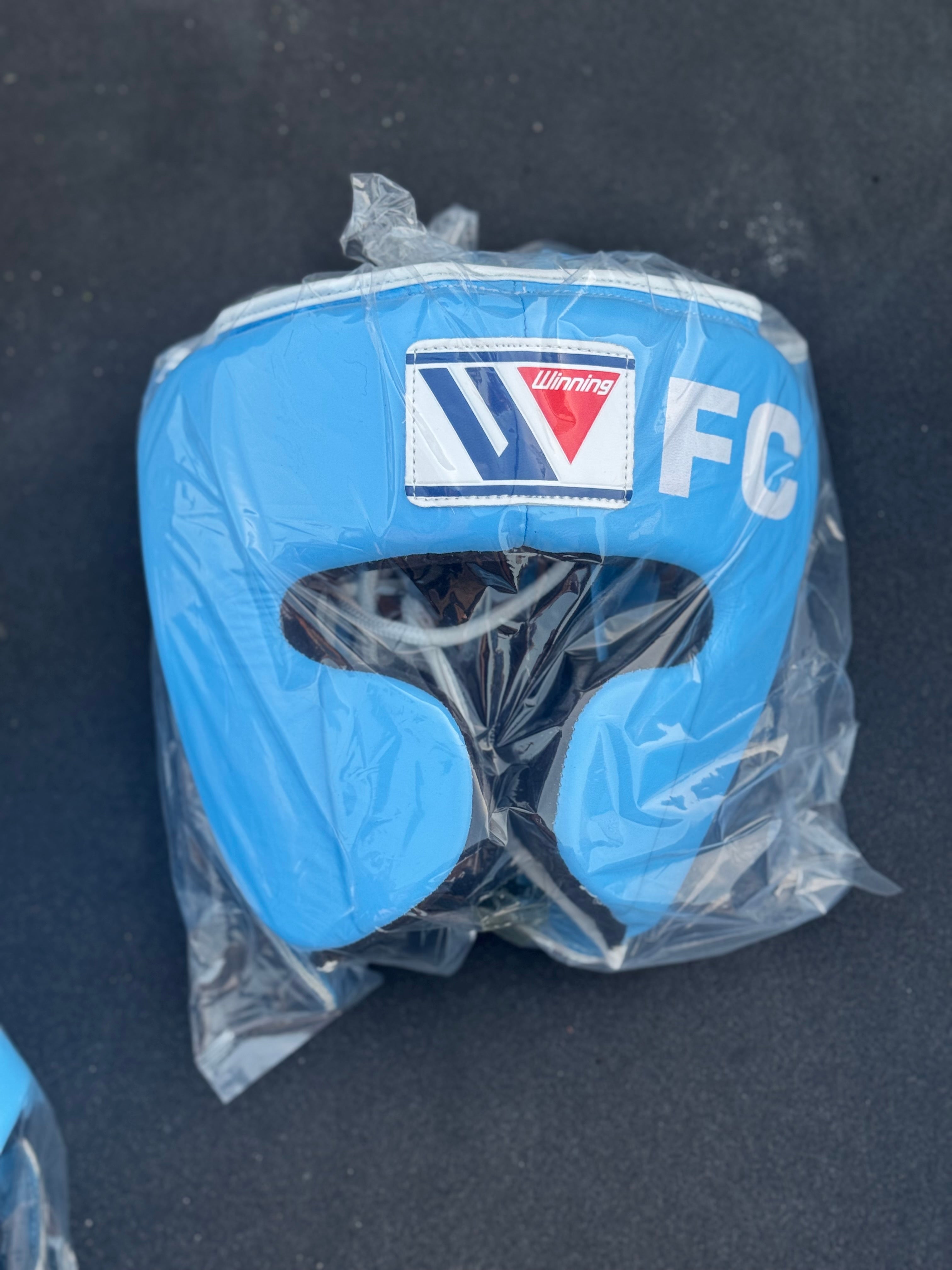 Sky Blue Custom Handmade Boxing Sparring Kit | Winning | Premium Quality | Personalise Your Name | Flat 50% OFF