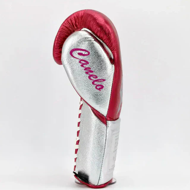 No Boxing No Life CA Special Edition Training Gloves - Metallic Pink / Metallic Silver