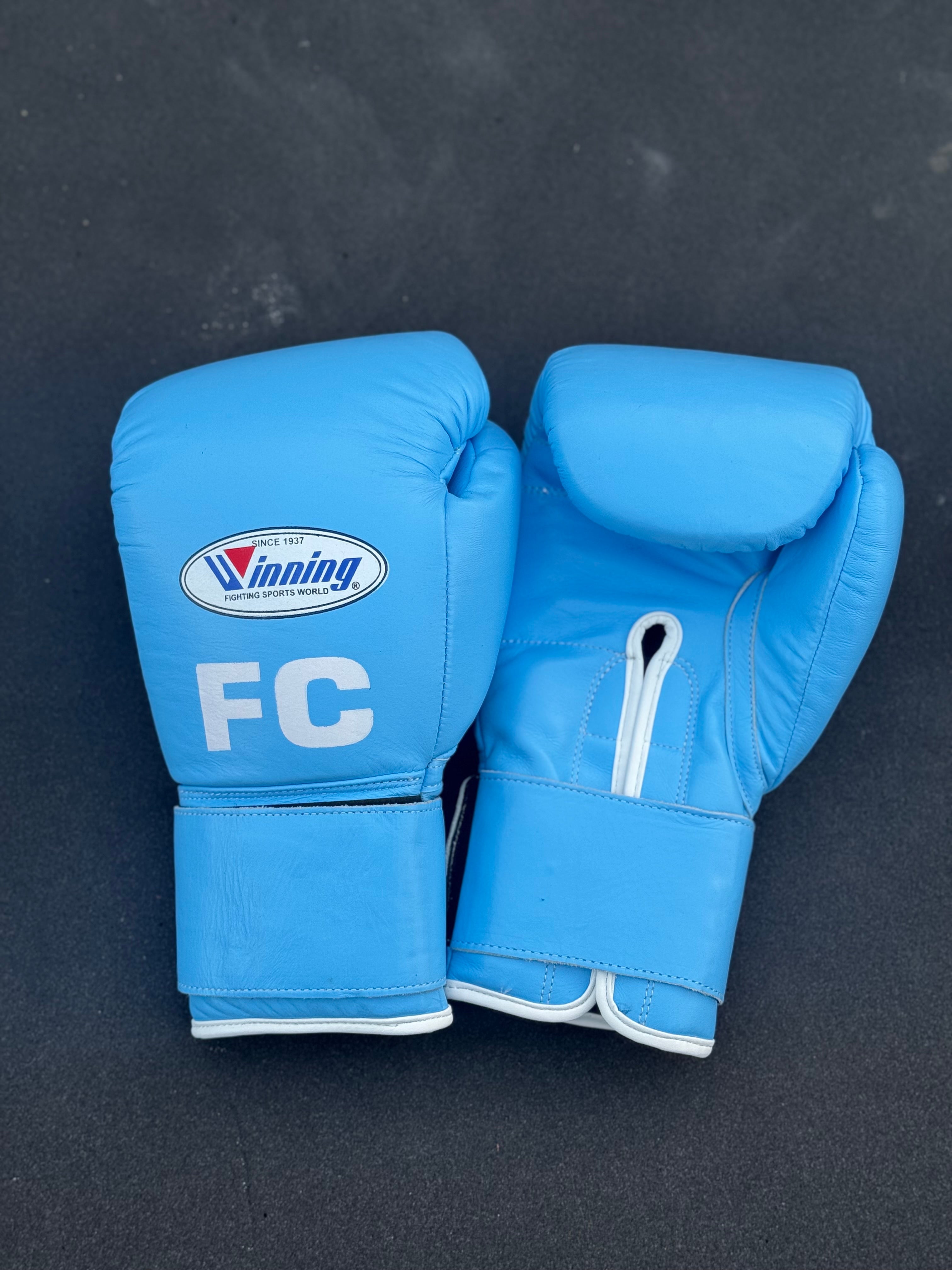 Sky Blue Custom Handmade Boxing Sparring Kit | Winning | Premium Quality | Personalise Your Name | Flat 50% OFF