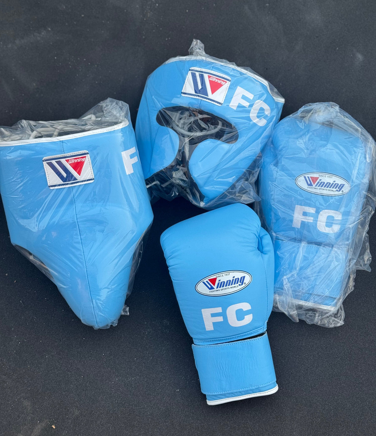 Sky Blue Winning Boxing Sparring Kit