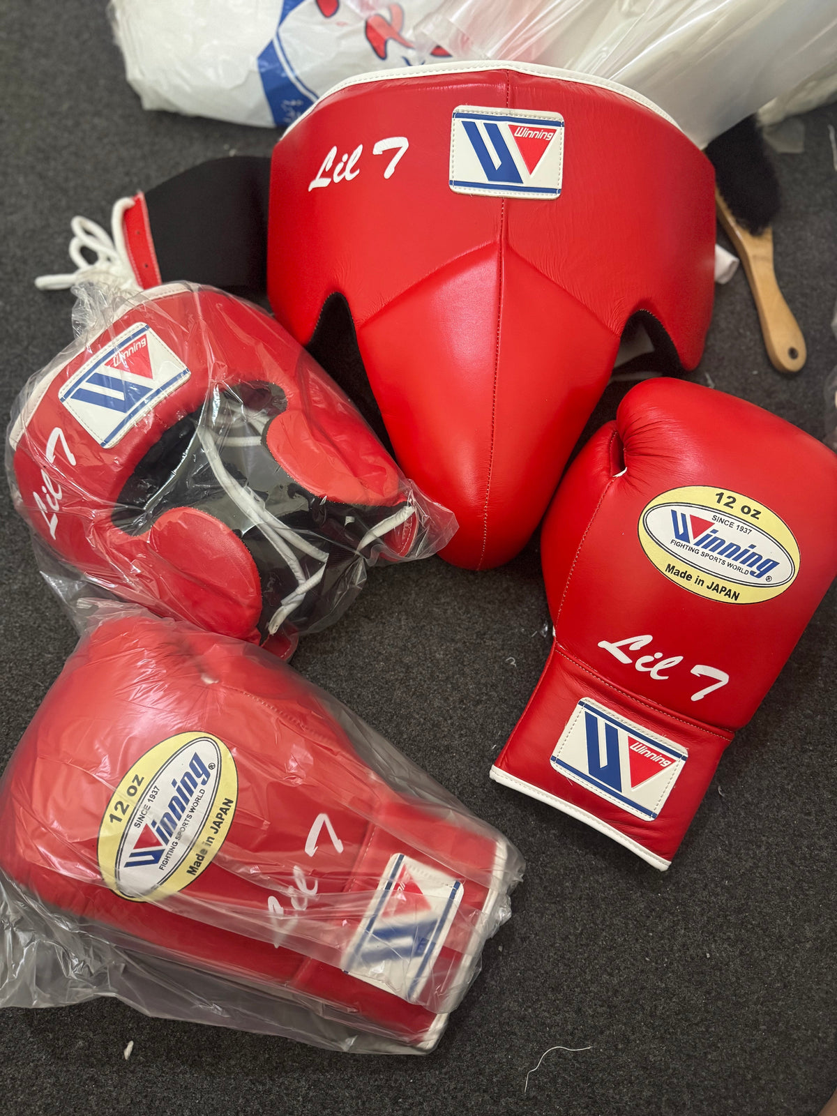 Pure Red Winning Boxing Sparring Kit