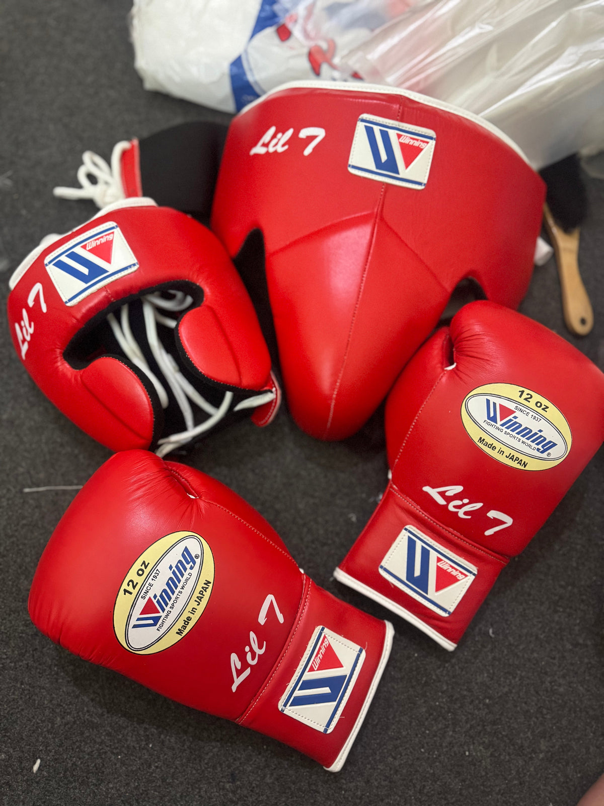 Pure Red Winning Boxing Sparring Kit
