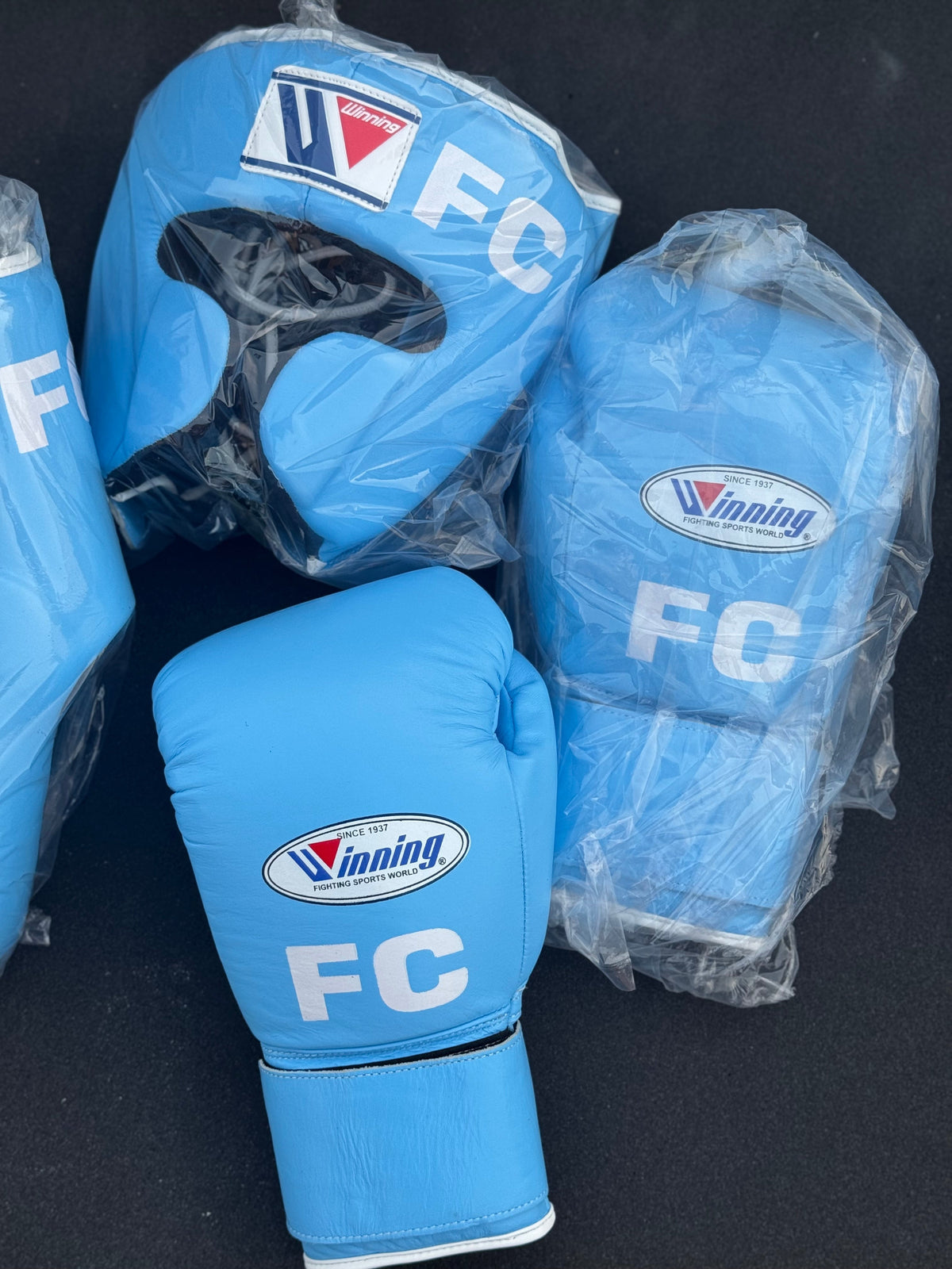 Sky Blue Winning Boxing Sparring Kit