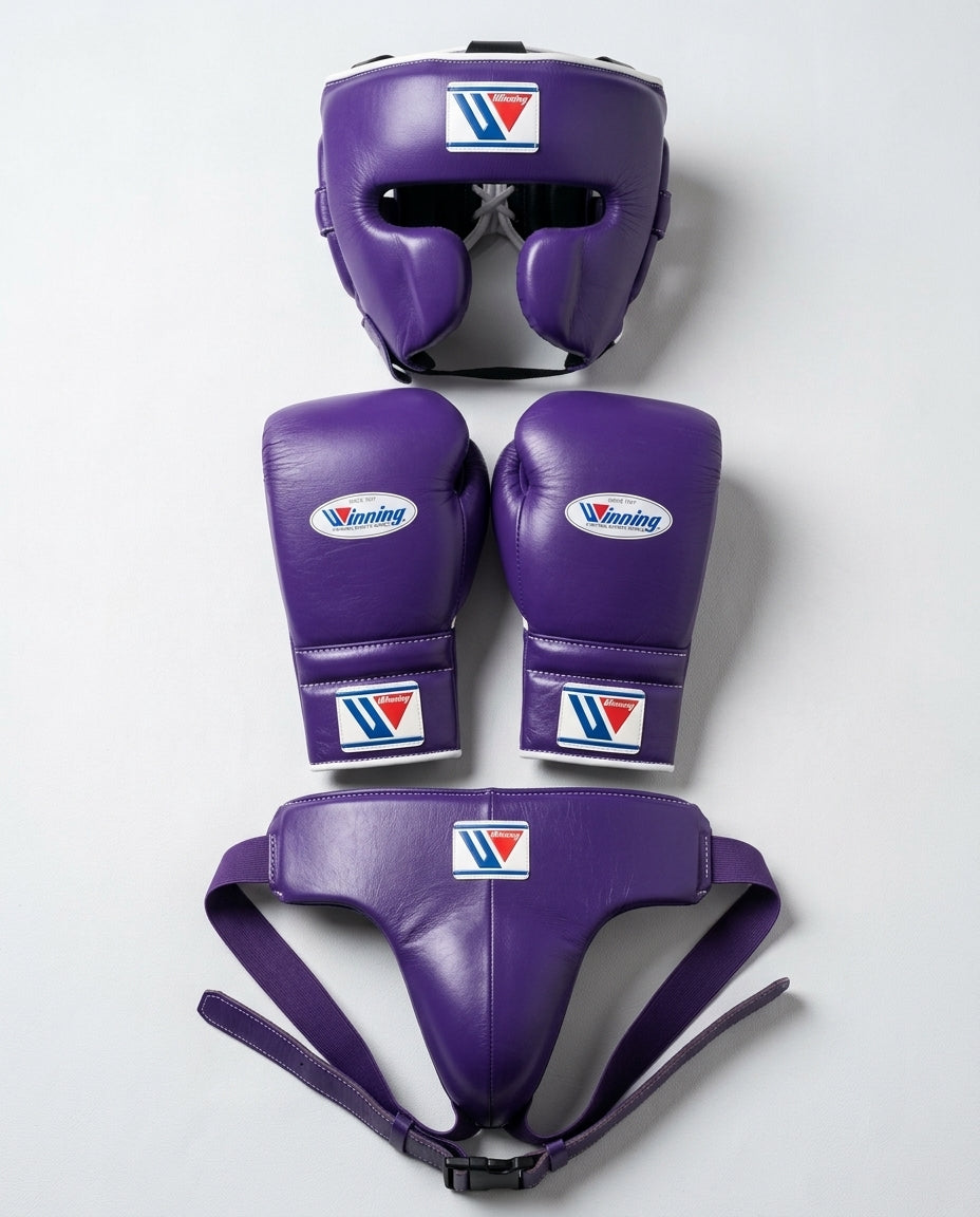 Purple Winning Boxing Sparring Kit