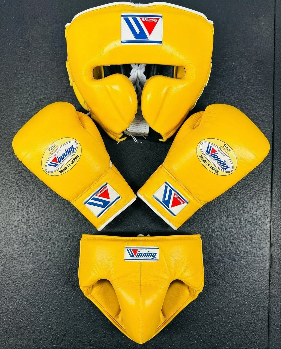 Pure Yellow Winning Boxing Sparring Kit
