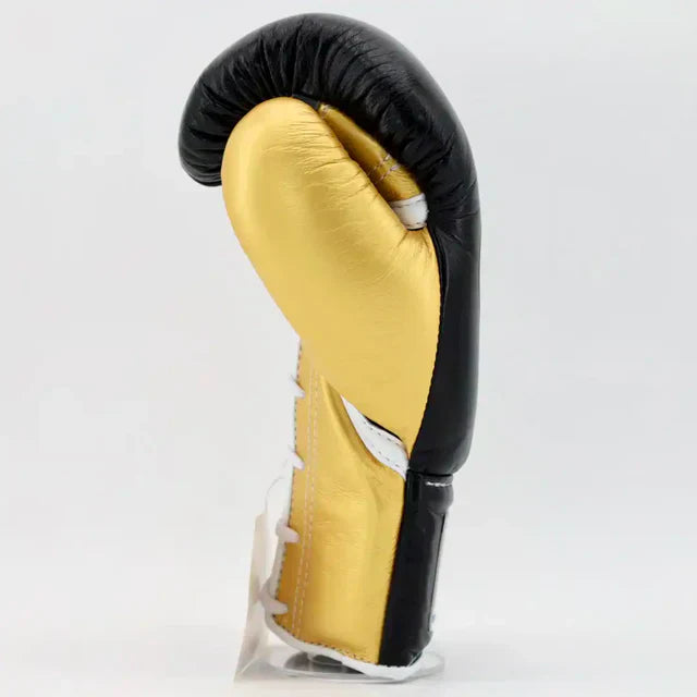 Winning Pro Fight Gloves - Black/Metallic Gold
