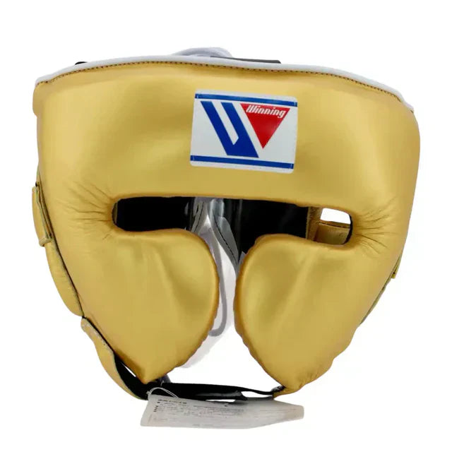Winning Cheek Protector Headgear - Metallic Gold