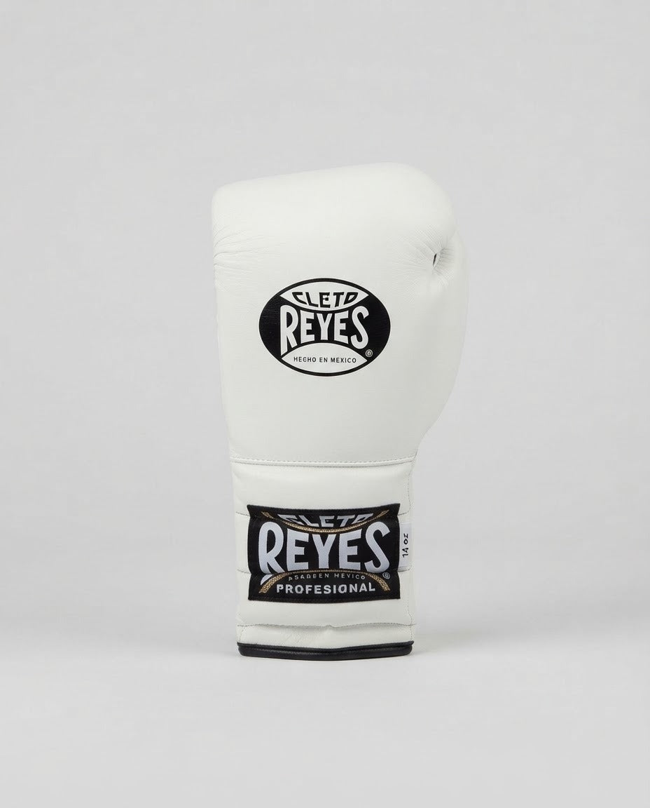 Cleto Reyes Lace-Up Training Boxing Gloves White Color