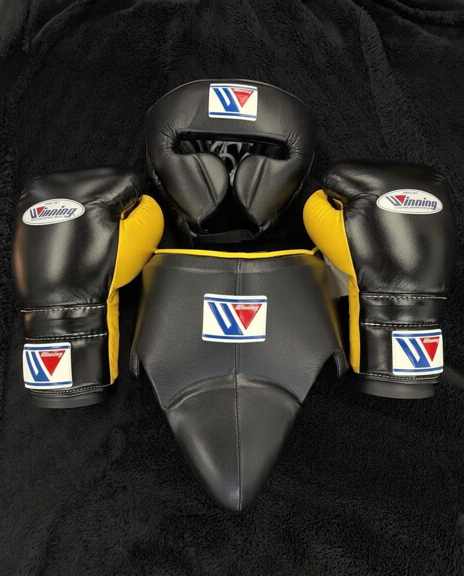 2 Tone Custom Handmade Winning Boxing Sparring Kit