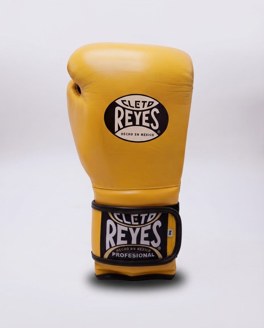Cleto Reyes Yellow Pro Elite Boxing Gloves