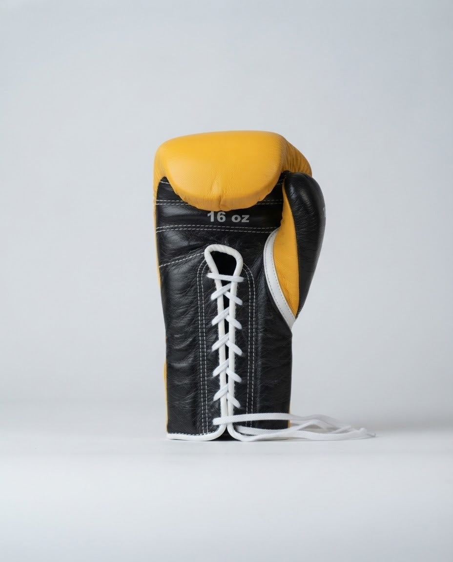Winning Gold & Black Pro Elite Boxing Gloves