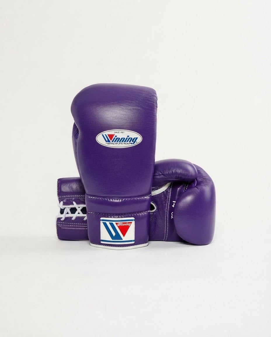 Purple Winning Boxing Gloves