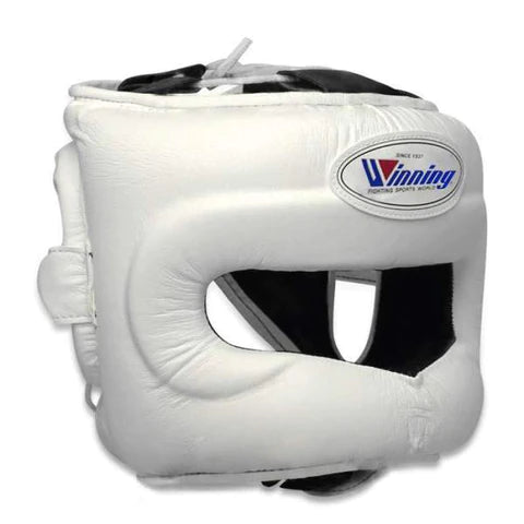 Custom made Winning Full Face Headgear - White