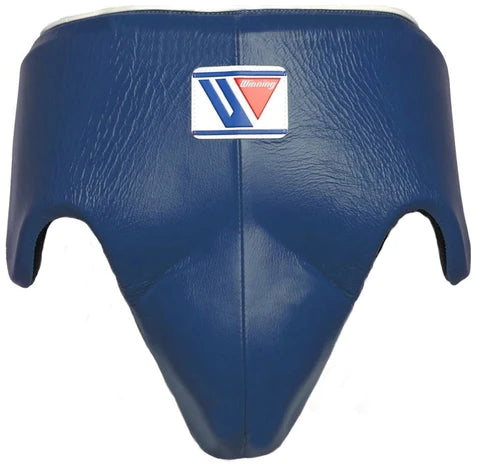 Hand made custom Winning Groin Protector - Navy blue