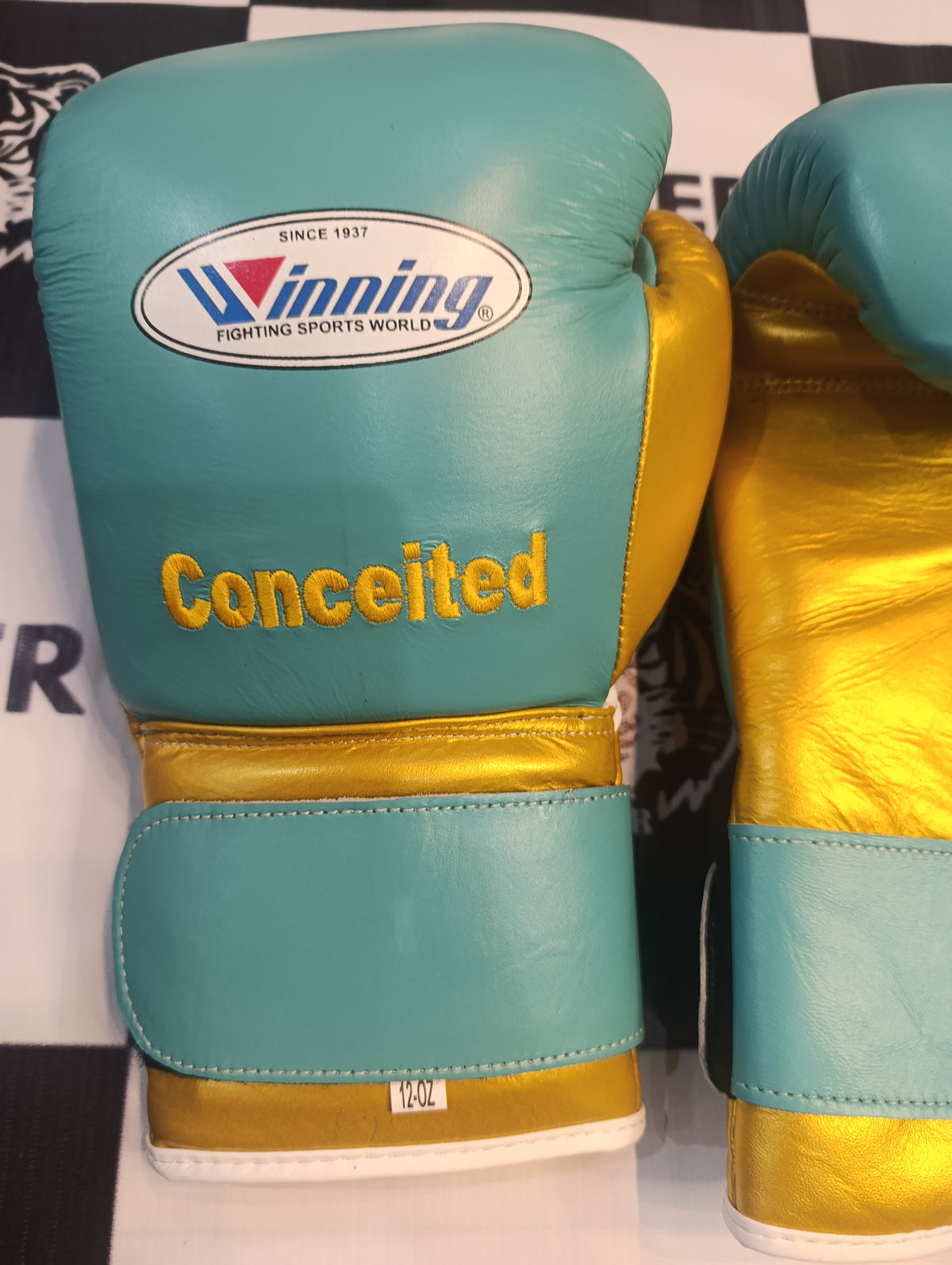 Prestige Winning Style Green/Gold Premium Sparring Set