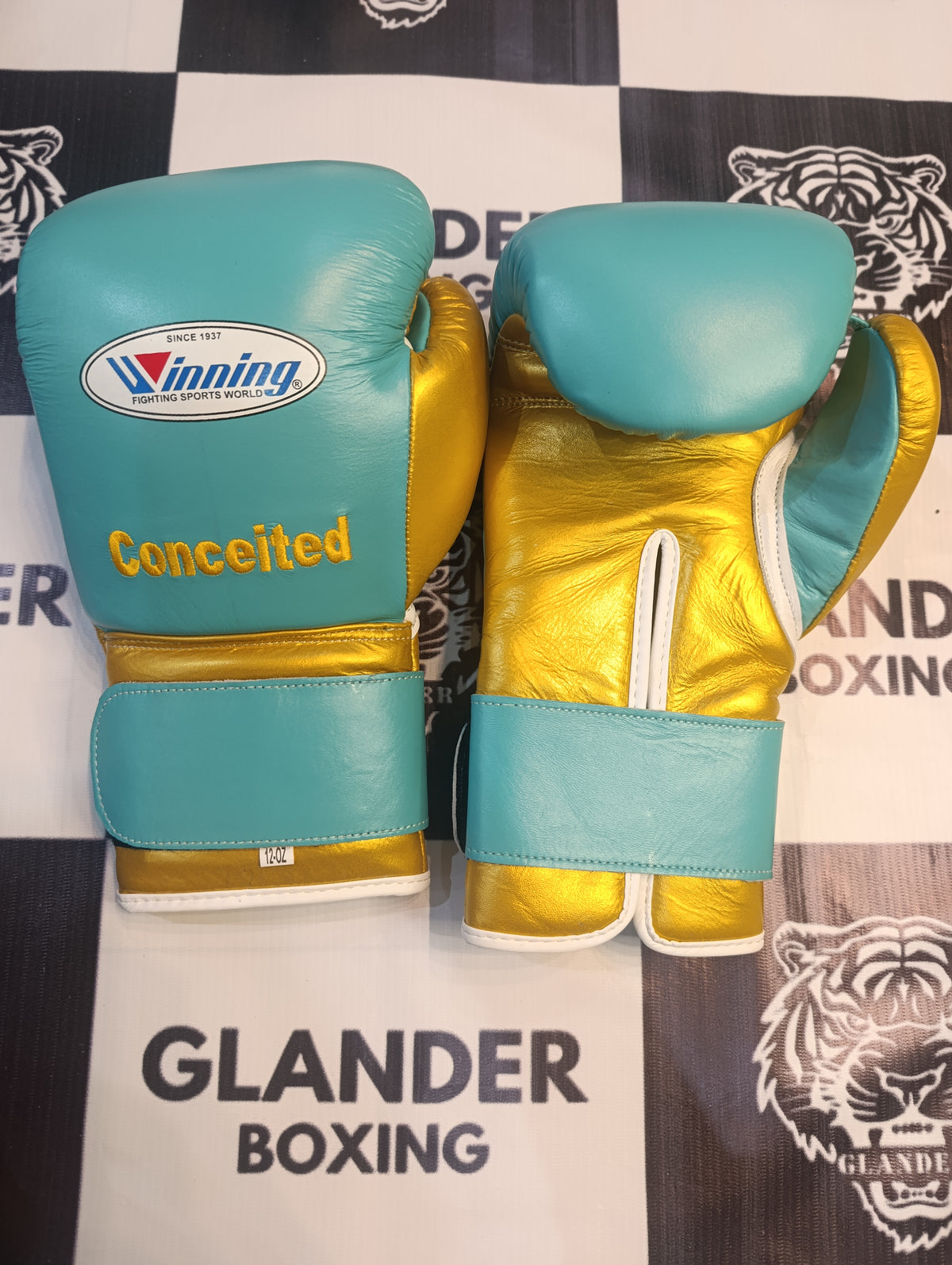 Prestige Winning Style Green/Gold Premium Sparring Set