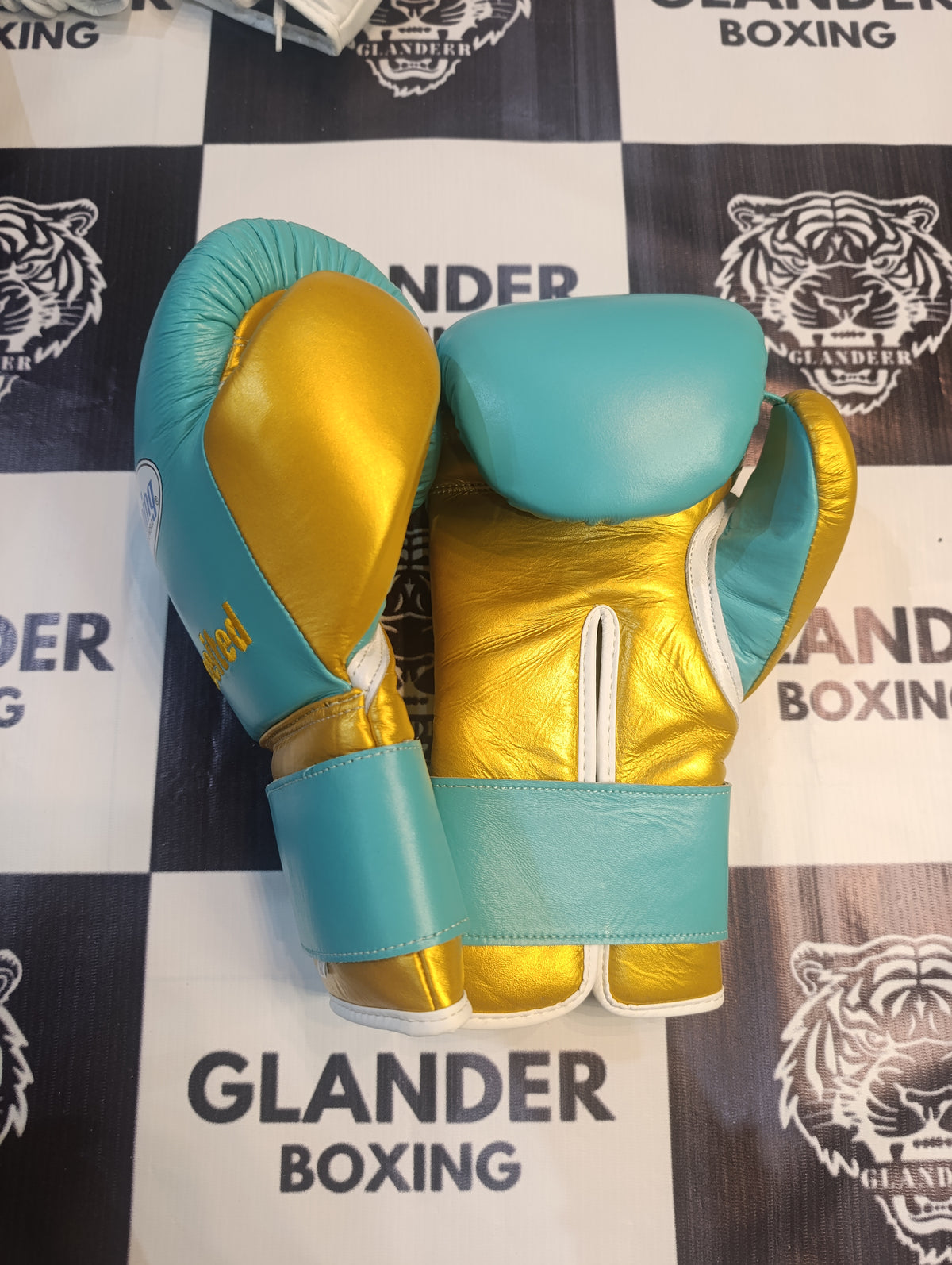 Prestige Winning Style Green/Gold Premium Sparring Set