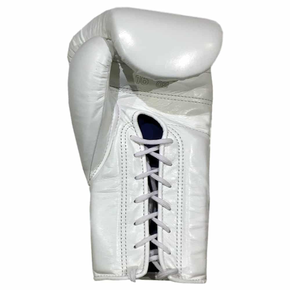 Pro Winning Lace Up Training Gloves - White