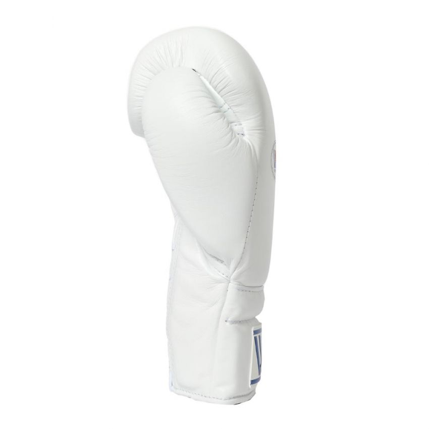 Pro Winning Lace Up Training Gloves - White